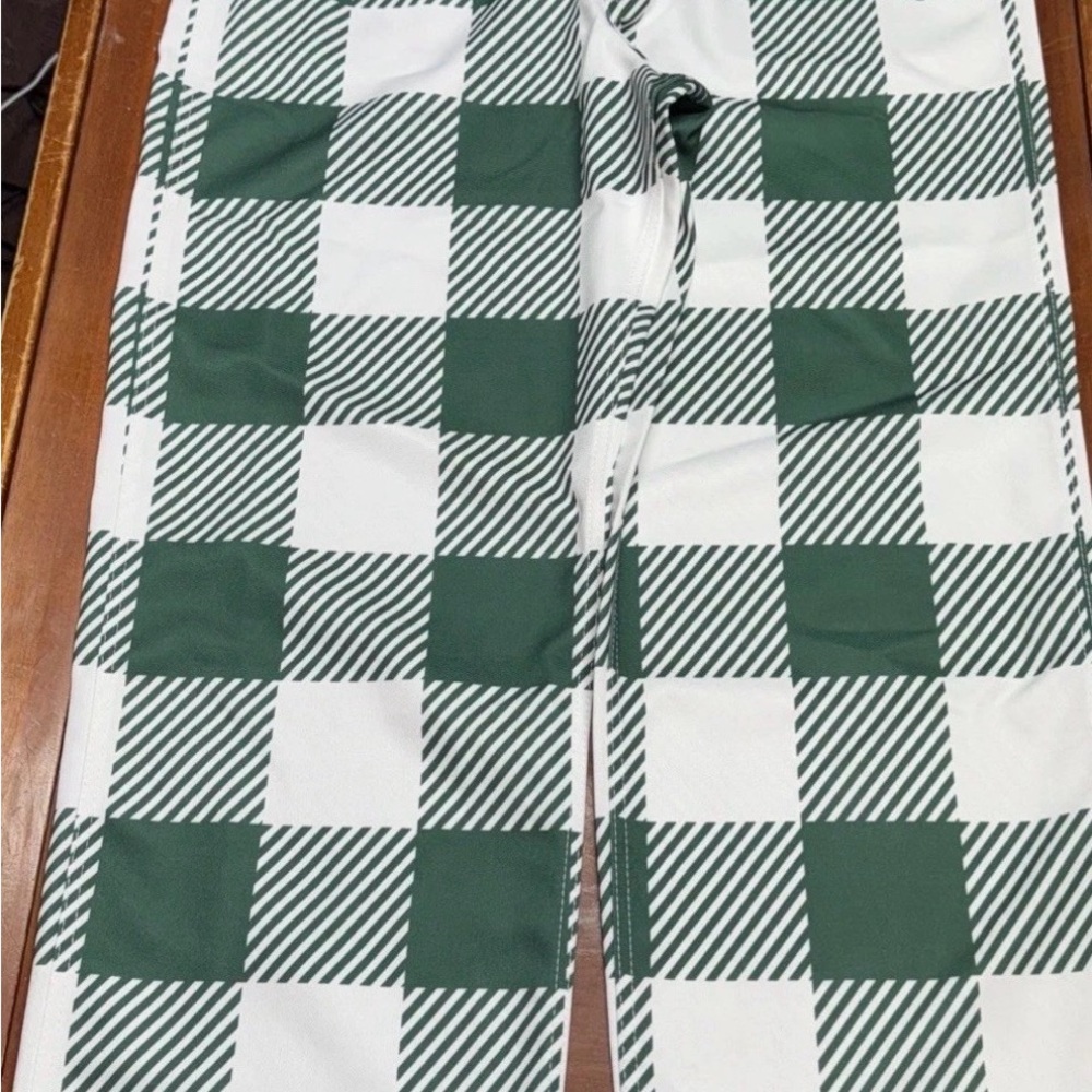 New York Jets Overalls Plaid Bib Men’s Large FOCO NFL Football New With Tags - Picture 3 of 9